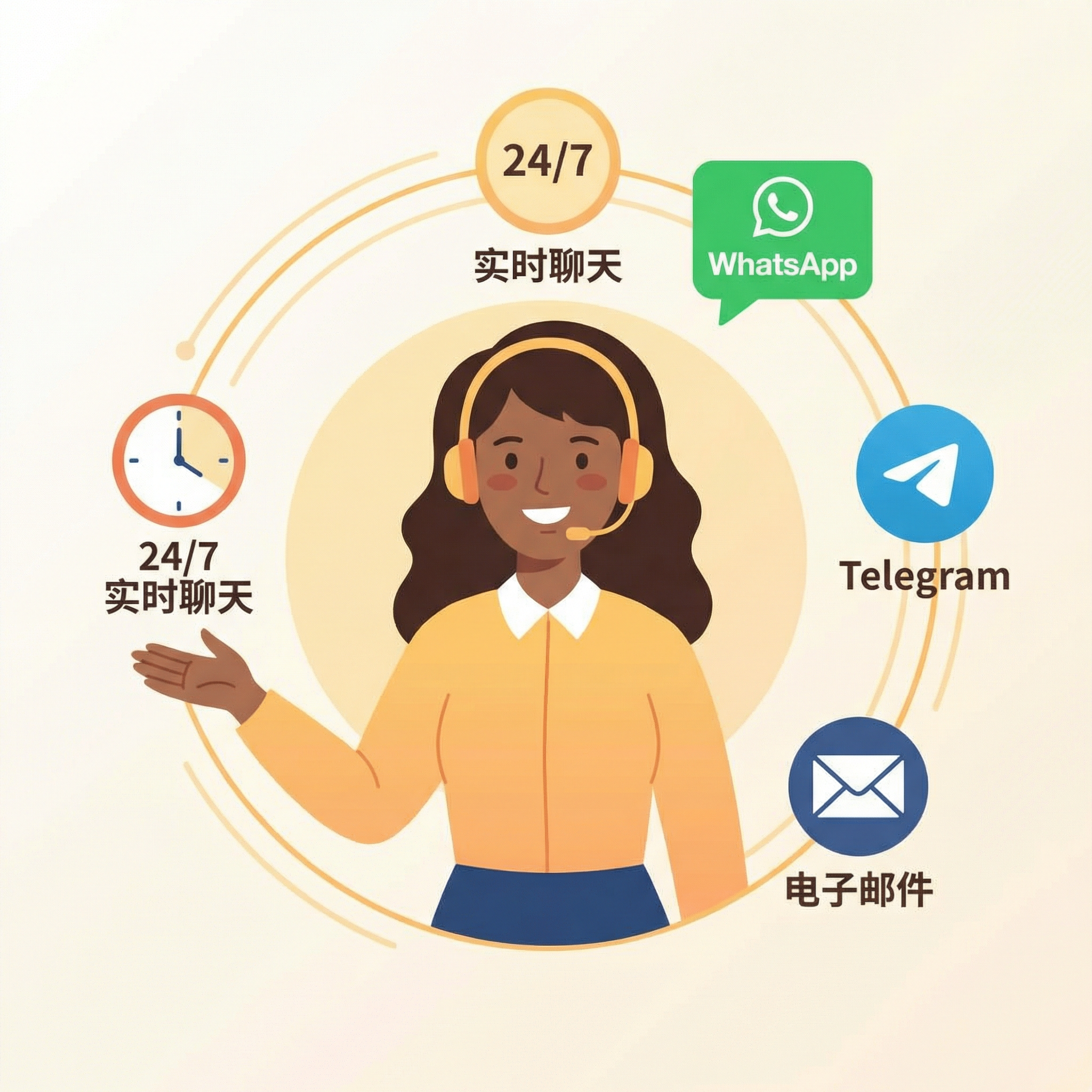 巅峰国际多渠道客户支持服务